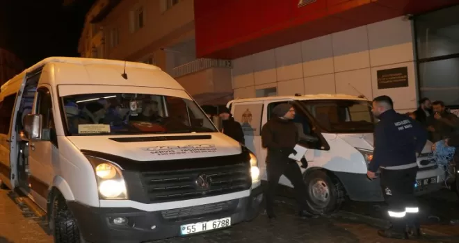 Havza Belediyesi deprem bölgesine 18 personel gönderdi