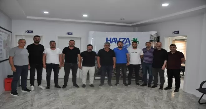 Havza Belediyespor yönetiminden Havza TSO Başkanı Acar’a ziyaret
