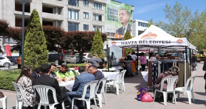 Havza’da Engelliler Haftası kapsamında kermes düzenlendi