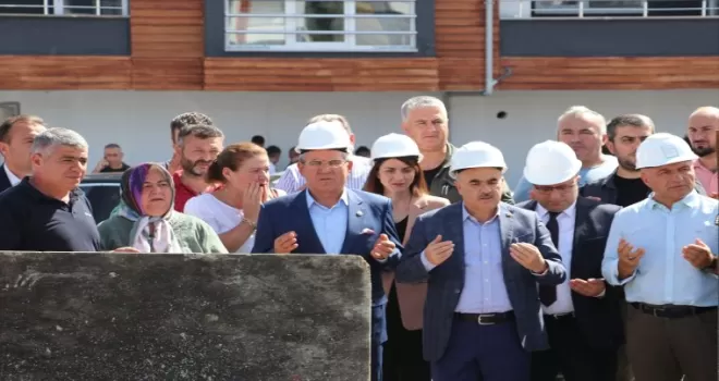Havza'da Hacı Ali-Elmas Hatun Acar Camisi'nin temeli atıldı