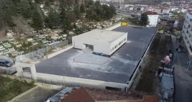 Havza'da mekanik otopark inşaatının yüzde 93'ü tamamlandı