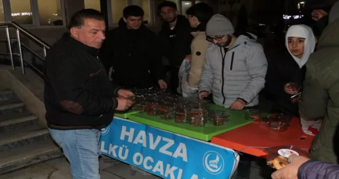 Havza’da Miraç Kandili idrak edildi