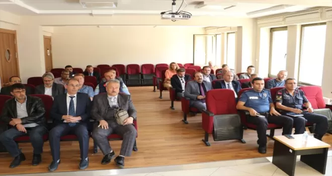Havza’da okul güvenliği toplantısı yapıldı