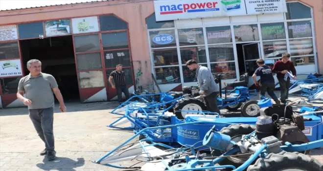 Havza’da sanayi sitesinde hasat hareketliliği başladı