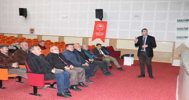 Havza'da üreticilere TARSİM ile ilgili bilgi verildi