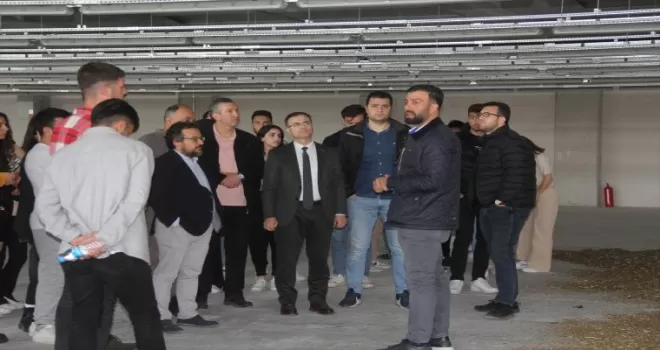 Havza ve Ladik Meslek Yüksekokulu öğrencilerinden Havza OSB’ye teknik gezi