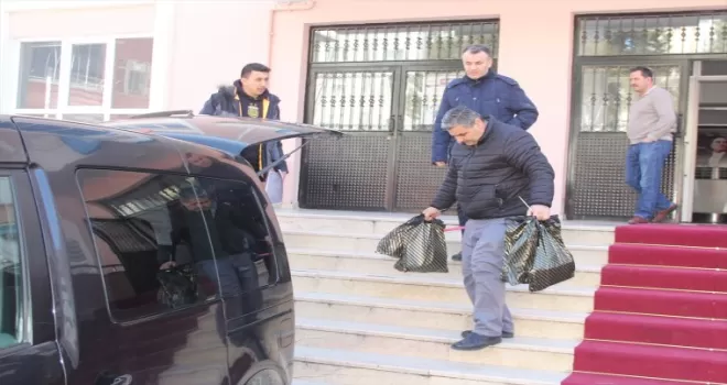 Havza’ya gelen depremzede öğrencilere eğitim desteği
