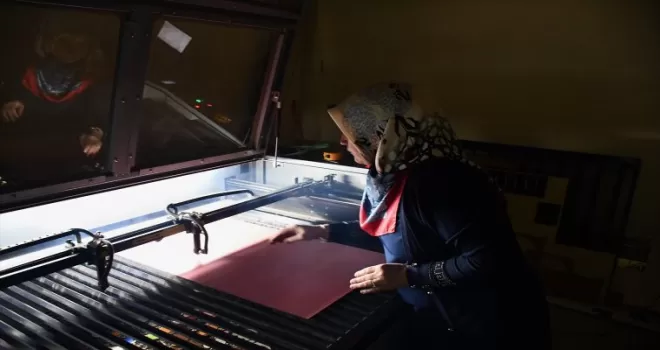 Hayalini kurduğu iş yerini KOSGEB desteğiyle açtı
