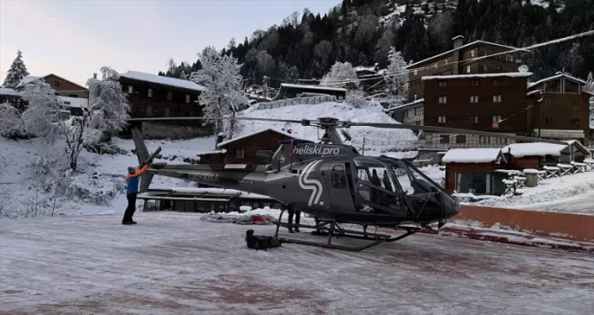 Helikopterli kayağın adresi Kaçkarlar Alpler'e rakip