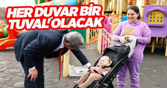 HER DUVAR BİR TUVAL OLACAK