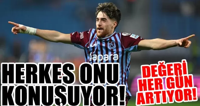 Herkes Trabzonsporlu yıldızı konuşuyor