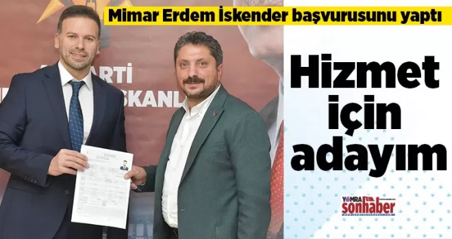 Hizmet için adayım