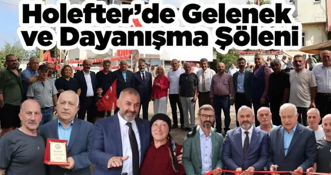 Holefter’de Gelenek ve Dayanışma Şöleni