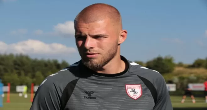Hollandalı futbolcu Drongelen, Samsunspor’a gelmekten mutlu: