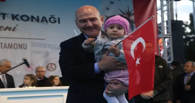 İçişleri Bakanı Soylu, Tosya Hükümet Konağı'nın açılışında konuştu: