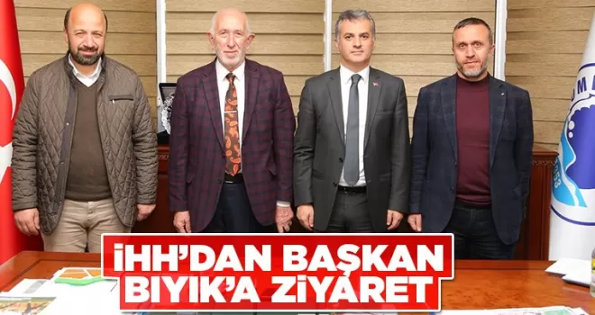 İHH'dan Başkan Bıyık’a Ziyaret 
