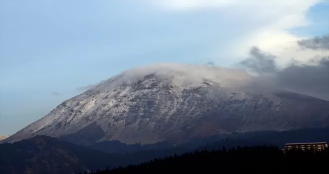 Ilgaz'ın dorukları beyaza büründü