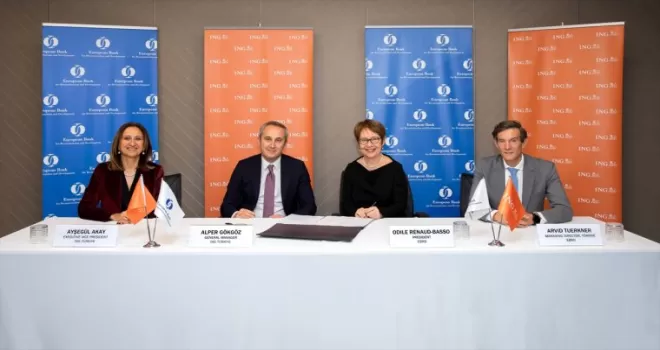 ING Türkiye ve ING Leasing’den EBRD ile kredi anlaşması