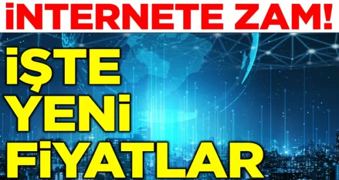 İnternete %25 Zam: 15 Temmuz İtibariyle Geçerli