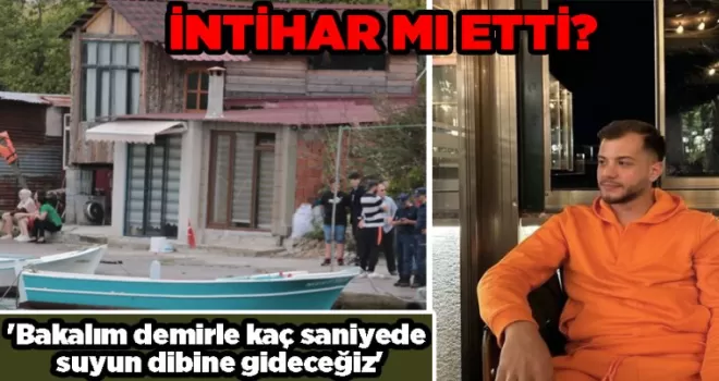 İntihar mı etti? 