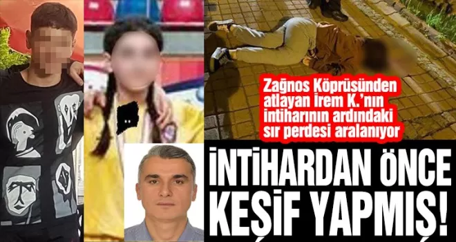 intihardan önce köprüde keşif yapmış