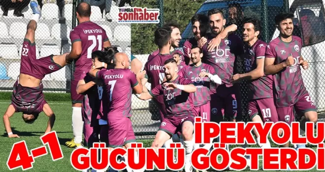 İPEKYOLU GÜCÜNÜ GÖSTERDİ