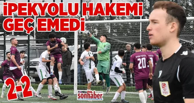 İpekyolu hakemi geçemedi