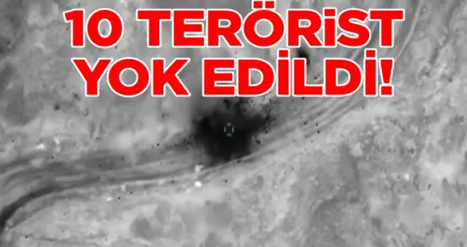 Irak ve Suriye’nin kuzeyinde 10 terörist öldürüldü