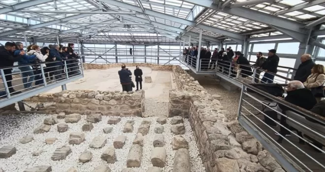 İş insanları ve bürokratlar, Hadrianopolis Antik Kenti'ni gezdi