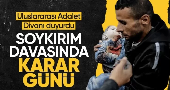 İsrail’e açılan soykırım davasında karar günü belli oldu