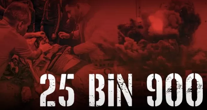 İsrail’in saldırıları sonrası Gazze’de can kaybı 26 bine yaklaştı