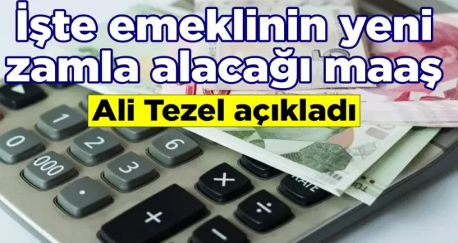 İşte emeklinin yeni zamla alacağı maaş