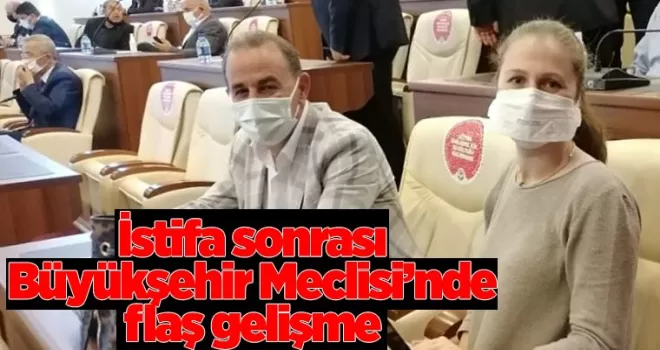 İstifa Sonrası Büyükşehir'de dikkat çeken gelişme...