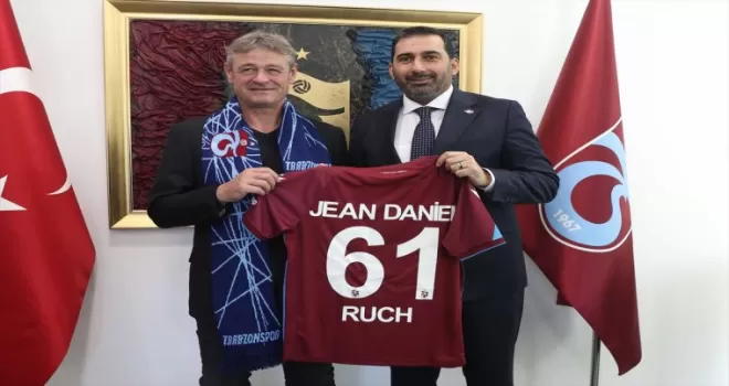 İsviçre'nin Ankara Büyükelçisi Ruch, Trabzonspor Kulübünü ziyaret etti