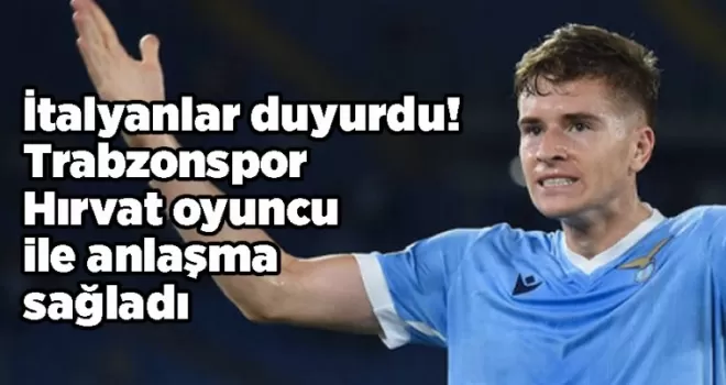 İtalyanlar duyurdu! “Trabzonspor Hırvat oyuncu ile anlaşma sağladı“