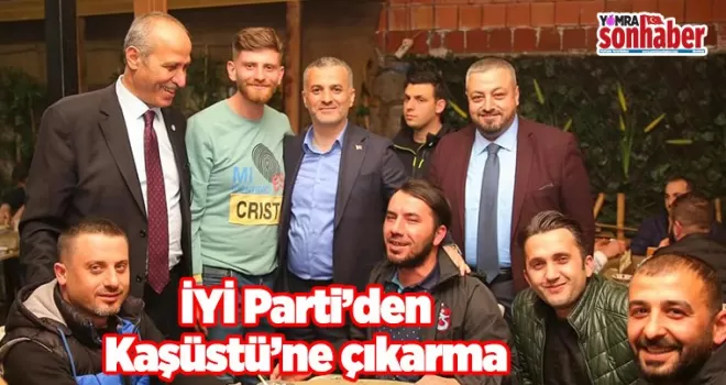 İYİ Parti’den Kaşüstü çıkarması