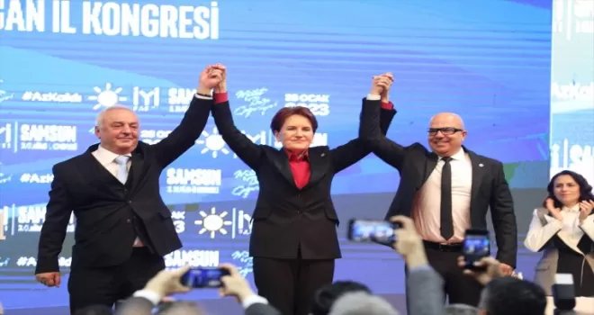 İYİ Parti Genel Başkanı Akşener, partisinin Samsun İl Kongresi'nde konuştu: