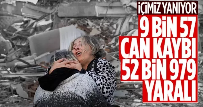Kahramanmaraş depreminde 3'üncü gün: Acı bilanço açıklandı