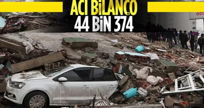 Kahramanmaraş merkezli depremin 21’nci gününde son bilanço