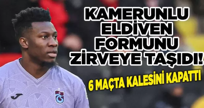Kamerunlu Eldiven Formunu Zirveye Taşıdı