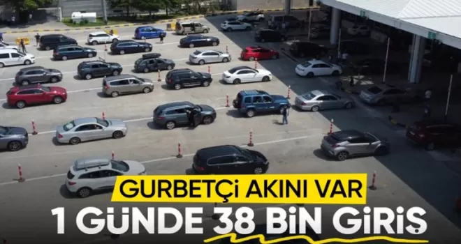 Kapıkule Sınır Kapısı’nda yolcu giriş rekoru