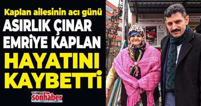 Kaplan Ailesinin acı günü
