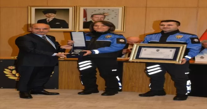 Karabük polisinin “Demir Şehrin Cevher Çocukları“ projesine ödül