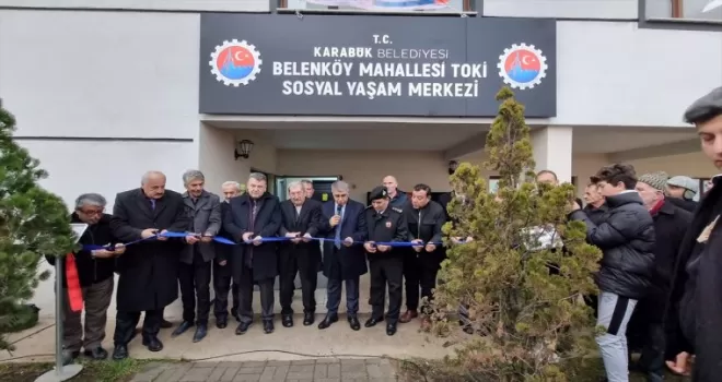 Karabük'te 25'inci Sosyal Yaşam Merkezi açıldı