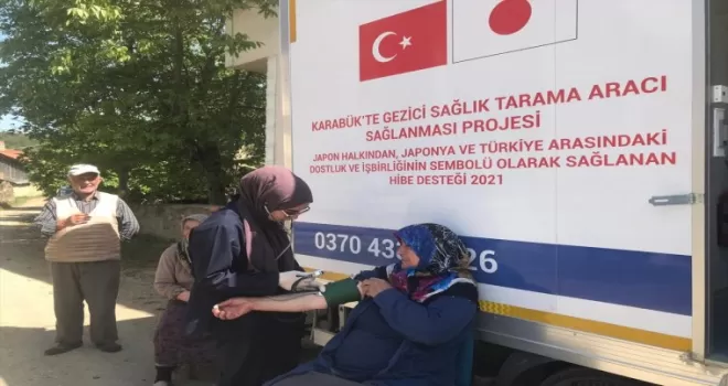 Karabük'te bu yıl 7 bin kişiye mobil sağlık hizmeti verildi