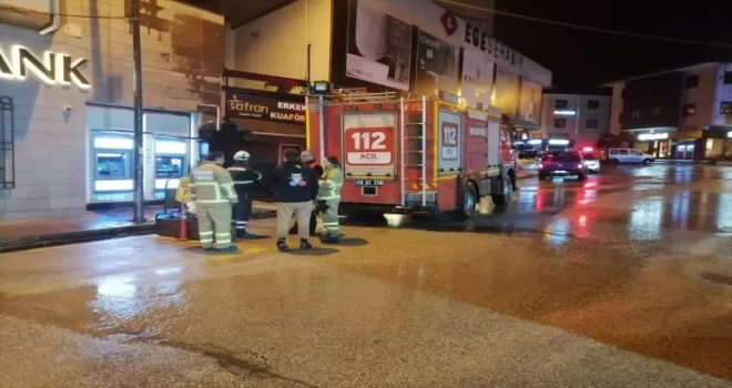 Karabük’te iş yerinde çıkan yangın söndürüldü