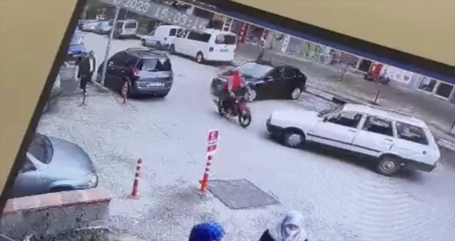 Karabük’te otomobille çarpışan motosikletin sürücüsü yaralandı