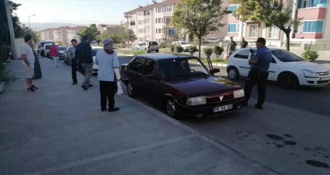 Karabük’te park halindeki otomobile kurşun isabet etti