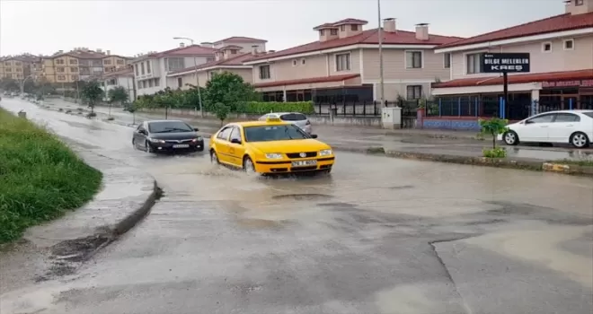 Karabük’te sağanak ve dolu etkili oldu