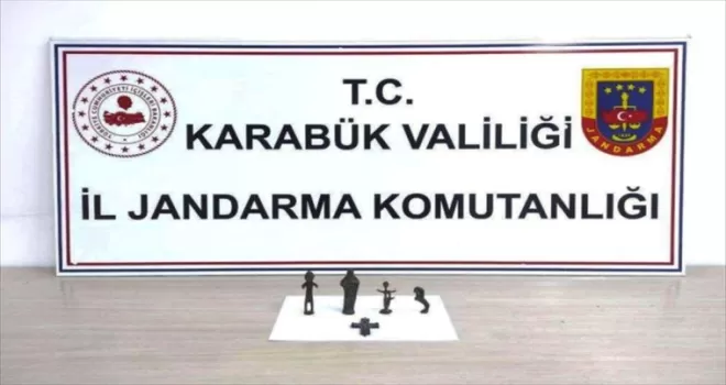 Karabük’te tarihi eser niteliğinde objeler ele geçirildi